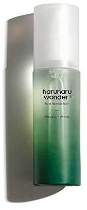 haruharu wonder Black Bamboo Mist, Hydrating and Firming Skin, Black Bamboo, For Dry and Sensitive Skin, Glow Skin, Korean Skincare, Vegan, Cruelty Free, 80ml