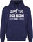 Hoodie Herren Pullover Männer - Skiurlaub Apres Ski - Der Berg Ruft - 4XL - Navy Blau - Hoddy Geschenk Wander Hoodies/pullis Fahren Mountain Hoody après schneeberg Pulli apre winterlandschaften