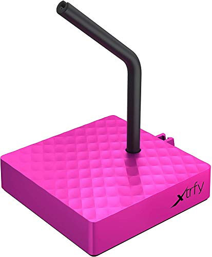 Xtrfy B4, Mouse Bungee für mehr Spielkomfort, Flexibler Kabelhalter für Gaming-Maus, Stabiler Standfuß, Rutschfeste Unterseite, Praktisch & Kompakt, Pink