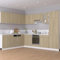 vidaXL Herdumbauschrank Lyon Sonoma-Eiche 60x46x81,5 cm Holzwerkstoff, Küchenschrank, Gastronomieschrank, Küchenmöbel, Küchenzeile