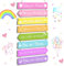 Inspirierende Regenbogen-Wanddekoration, ästhetische Regenbogen-Wandkunst, Mädchenzimmer, Wanddekoration, Regenbogen-Wandbehang, Zimmerdekorationen für Teenager, Mädchen, Wohnheim, Dekoration