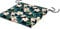 SOFTILLO Patio Chair Cushion with Seat Ties - Indoor and Outdoor Furniture Seating - Water-Resistant Polyester - Kitchen Dining, Lawn & Garden, Coffee Shop Use - 50x44x4cm - Tropical Flowers