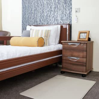 Helpline 230: Hausnotruf mit Notruf Sendern für die häusliche Pflege, Pflegeruf Set mit Sensormatte