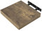 WOLTU Schweberegal Wandregal freischwebend Regal Wandboard Bücherregal Holz Board für Bücher, Bilder, Deko 25x23x3.8cm Vintagebraun RG9365hov