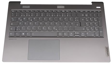 Lenovo IdeaPad 5-15ITL05 (82FG) original Tastatur inkl. Topcase DE (deutsch) grau/grau mit Backlight (USB-C Ladeanschluss)
