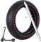 E Scooter Reifen,8.5 Zoll Ersatzräder Soild Reifen mit Montagewerkzeug Für Mijia Mi Xiaomi M365 1S,Essential,Pro,Pro 2, Elektro-Scooter Vollgummi Tyre Reifen