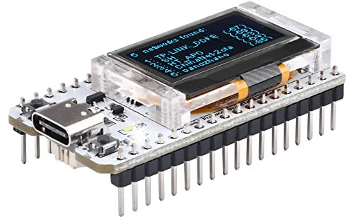 Diymore für ESP32 Entwicklungsboard WiFi Kit für ESP32 WiFi Wireless mit 0,96 Zoll OLED Display CP2102 Type C Interface Aufgerüstete Version