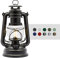 Feuerhand LED Laterne Baby Special 276 - stufenlos dimmbare Laterne für Wohnzimmer, Balkon oder Terrasse - mit warmweißem Licht, Akku- und Batteriebetrieb - Mattschwarz