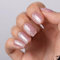 DANNI & TONI 28Pcs Vernis Autocollant Ongle Gel UV Strips,Gel Nail Stickers,Nail Art Auto-Adhésif Ongle,Adesivi per unghie in gel (Dusk Rose)