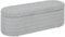 HOMCOM Sitzbank Polsterbank mit Stauraum, Teddy-Vlies-Optik, Bettbank mit Holzbeine, Truhenbank für Schlafzimmer, Wohnzimmer, Flur, 116 x 41 x 40,5 cm, Hellgrau