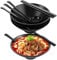 DAJAVE Ramen Bowls Set of 4 - Noodle Bowl with Chopsticks and Spoon Japanese Ramen Bowl Plastic Noodle Bowl Set for Soup, Salad, Rice and Pasta Dishes