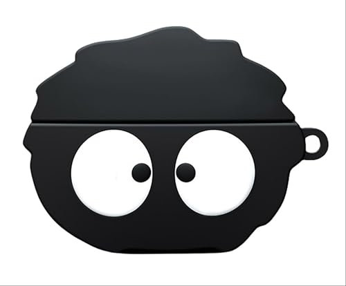 GIOPUEY Hülle Kompatibel mit JBL Wave 200 TWS/Wave Beam, Niedlich Spaß Cartoon Silikon TPU Schutzhülle mit Schlüsselbundhaken Case Cover für Jungen Mädchen Männer Frauen - Briquette