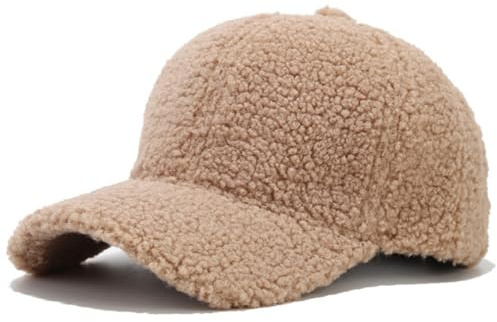 Baseball cap Winter Cappello Baseball Invernali Cappellino in Lana Berretto da Baseball Unisex Cappelli Invernali Cappelli per Circonferenza della Testa Cappellino con Visiera