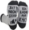 Zemolo Lustige Socken Geschenk für Männer Bitte Nicht Stören Sock Witzige Socken Lustig Socke Personalisierte Weihnachten Ideen Geschenke Vatertag Männertag für Papa Opa Freund 43-46