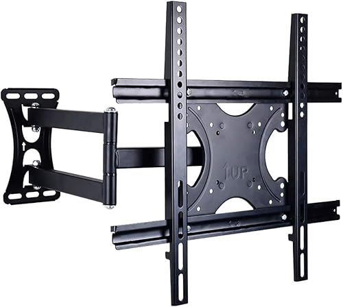 Universal TV Wall Mount Bracket Telescopic Rotating LCD TV Mount with 90 Degree Swivel Fits 32 49 inch TVs TV Stand Included