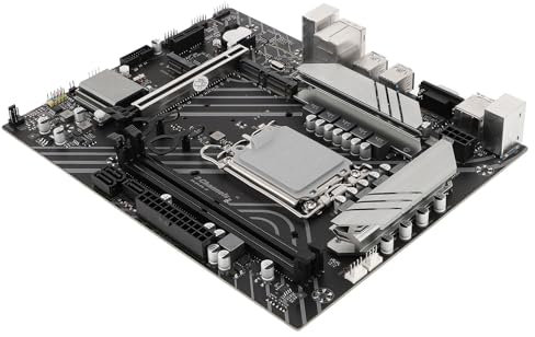 Scheda Madre B760M4, 240x190 Mm, Supporta Core di 12a 13a Generazione, Processori Pentium Gold, Celeron, DDR4 da 64 GB, Doppio M.2, PCIe Gen 4.0, Doppio Canale