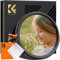 K&F Concept 46mm 3in1 ND & CPL & Black Diffusion 1/4 Filter, Variable ND2-32 Polarising Mist Soft Filter, Japan Optics, Multi Coated, with Cleaning Cloth (Nano-X Series)
