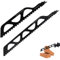 WDKXCN Reciprocating Saw Blades, 2Pcs Universal Concrete Sabre Saw Blades for Cutting Brick Block Cement Board, Professional Compatible with Bosch Dewalt, 300mm+450mm, Black
