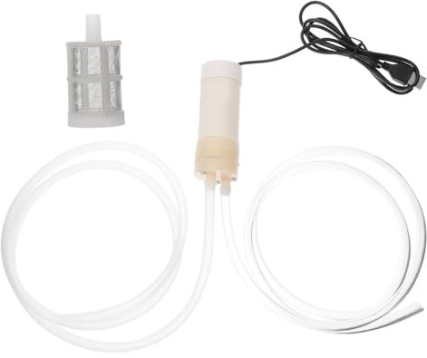 FIXOSHEE Small Sump Pump Portable Water Pump Mini Sump Water for Fish Tank Pool Practical