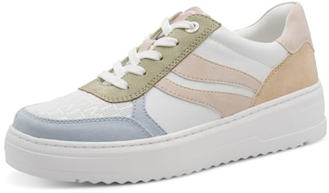 MARCO TOZZI Damen Sneaker weiches Feel Me Wechselfußbett weiches Innenfutter Lässig