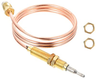 Abaodam 3 Stück Gas Thermoelement Sensor Ersatzteil für Grill Kamin und Gasherd Hochwertiger Temperaturfühler für Präzise Messungen und Hohe Langlebigkeit