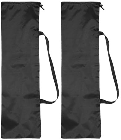 PATIKIL 100cm x 30cm Tripod Carrying Case, Black, 2 Pack | Camera Tripod Carrying Bags, Oxford Cloth Padded Bag, for Camera Gear, Mic Light Stand Sheet, Music Photography Accessories