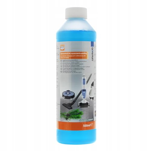 ScanPart Konzentrat für Wischroboter 500 ml | Schnell trocknende Flüssigkeit für Nassstaubsauger Ohne Streifen Kiefernduft Für Fliesen und Feinsteinzeugplatten Effiziente Formel