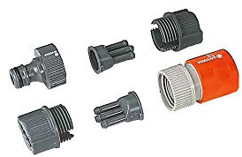 Gardena Set Conexionespara The Ends Of The Microporous Hose.
