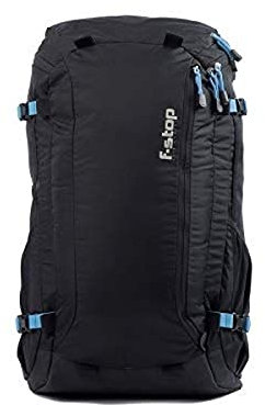 F-Stop Loka UL Schwarz/Malibu Blue - Minimalistischer Trekking-Fotografie-Rucksack (20L, Schwarz)