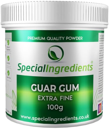 Special Ingtredients Guarkernmehl 250g Extrafeines Pulver Höchster Qualität, Vegan, GVO-frei, Glutenfrei -Recycelbarer Behälter