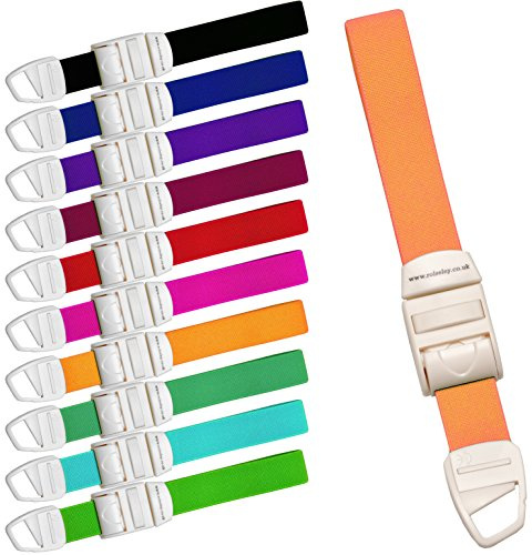 ROLSELEY Quality Latex Free Medical Tourniquet with Quick and Slow Release Buckle for NHS Nurses, Paramedics, A&E, Phlebotomists, Doctors and Medical Students (ORANGE)