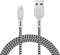 iPhone Charger Cable, Lightning Cables 6.5ft/ 2 Meter iPhone Charger Braided Long Lead USB Fast Charging Cable Compatible with iPhone 11/XR/Pro/Xs Max/X/8/7/Plus/6S/6/SE/5S/12/13 iPad Air