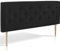 Marckonfort - Oslo Kopfteil für Bett 140 X 100 X 8 cm, gepolsterte Anthrazit