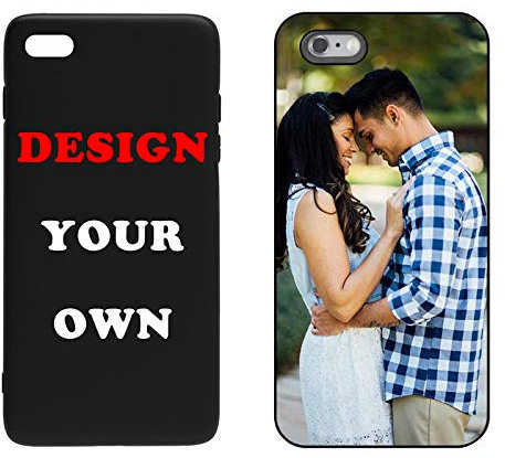 Naispanda Personalized Photo Picture Text Name Phone Case for iPhone 6S, Custom Design Your Own Phone Cover