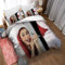 Ste-X Jugendbettwäsche, Ariana Grande Bettbezug, Mikrofaser, Inklusive 2 Kissenbezügen 50 X 75 cm (220 x 240 cm,Bild 03)