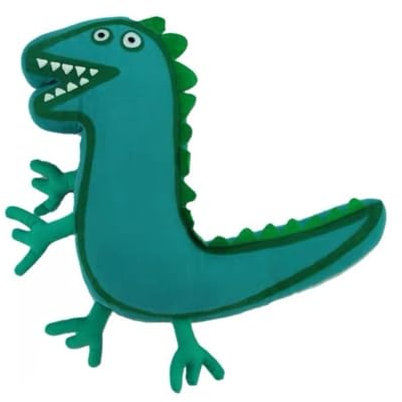 AOLIAY Soft Dinosaurier Kissen,Süßer Plüsch,Niedliches Dinosaurier Puppe Spielzeug,Süße Plüschtier Wurfkissen,30cm..