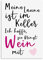 Nastami Postkarte MÄDELSABEND Motivationskarte lustig Sprüche Postkarte Alkohol Geschenk Mädelsabend (Weinkeller)