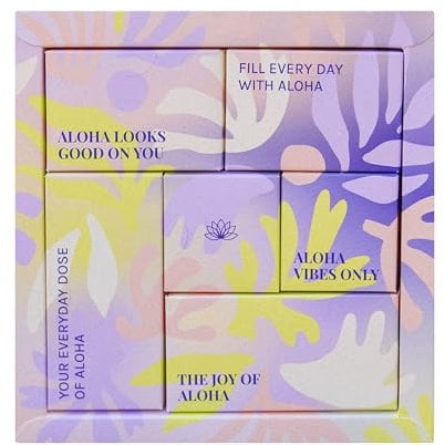 Purelei® 6 Days of Joy Gold – Charm Anhänger Set – Anhänger für Kette, Armband & Ohrringe – Schmuck Anhänger aus 18K vergoldetem Edelstahl – 4 wasserfeste Anhänger – Geschenkbox