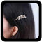 Allereya Vintage Perlenblatt Haarspange Barrette Olivenblatt Haarspange Perlenseite Haarspange Barrette Gold Perlenkopfspange Haarschmuck Für Frauen Und Mädchen (gold)