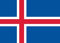 Premium Fahnen Flagge - 90 x 150 cm / 150 cm 90 cm - aus Polyester mit goldenen Ösen - Langlebig und Wetterfest (Island)