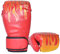 Boxhandschuhe Kinder, Boxing Training Gloves, Jugendboxen Trainingshandschuhe, Boxsack Handschuhe Kinder, Kickboxhandschuhe, für Boxen, Kickboxen, Gemischte Kampfsportarten, Thai, 6-11 Jahre (Rot)