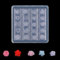 Nails Art Silicone Molds For 3D Embossed Patterns Rose Butterfly Christmas Designs Nails Charm Accessories