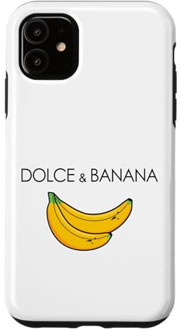 Hülle für iPhone 11 Dolce And Banana Lustiges Banane Funny Obst Früchte Design