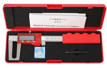 YILIKISS 0-150mm Measuring Tool LCD Electronic Caliper Stainless Steel Digital Brake Disc Rotor-Gauge Caliper Vernier Micrometer 0-150mm Digital Brake Disc Rotor-Gauge Caliper LCD Electronic Caliper
