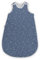 Ehrenkind® Baby Sommerschlafsack Rund | Bio-Baumwolle | Sommer Schlafsack Gr. 74/80 Jeansblau Tropfen | Schlafsack Baby Schlafsack Kinder