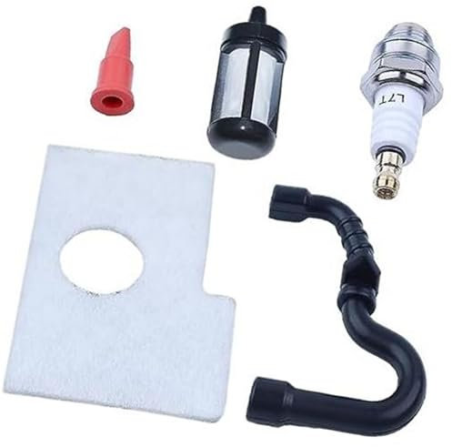 DEMULAX Gas Kraftstoff Schlauch Luftfilter Tank Entlüftung Verschnaufpause, for STIHL, 017 018 MS170 MS180 MS 180 170 Benzin Kettensäge 11301240800 11303587700 Rasenmäher-Luftfilter