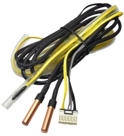 SGREHJDR Compatible con la Unidad Externa del Sensor del Aire Acondicionado Inverter H-aier, Sensor de Temperatura 3 en 1, sonda de Escape de 10 K y 500 K.(10 10 500K)