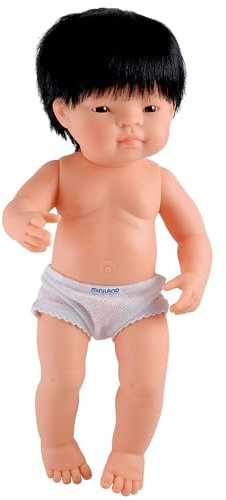 Miniland Babypuppe asiatischer Junge 38cm-31055