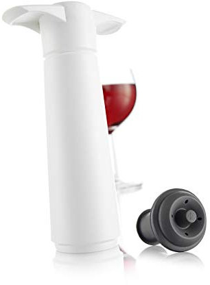 VACUVIN Pompe à vide 'Wine Saver' Blanc