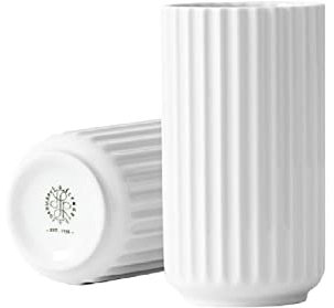 Lyngby Porcelæn Vase H12.5 cm Lyngby Designklassiker Zeitloses Design, Weiss